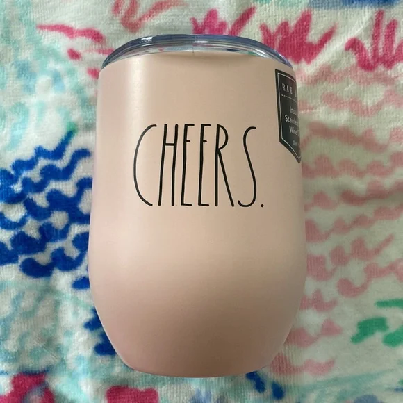 Rae Dunn Insulated Stainless Steel Wine Glass - Picture 6 of 9